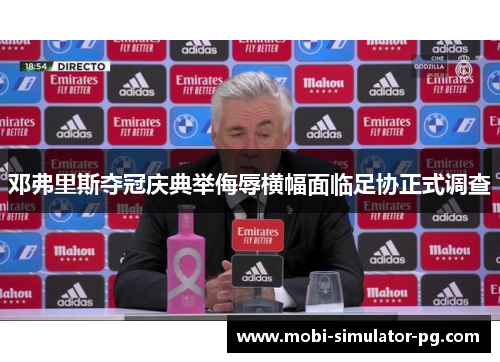 邓弗里斯夺冠庆典举侮辱横幅面临足协正式调查